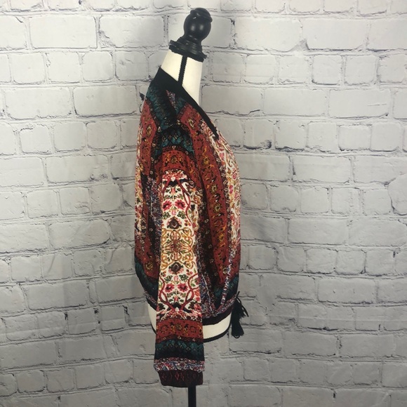 NWOT SANS SOUCI Floral Jacket Sz Small - Picture 5 of 7